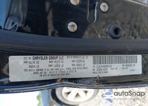 2013 Dodge Challenger Sxt из США, поврежденный, VIN 2C3CDYAG4DH501152